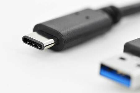 CAVO USB 2.0 CONNETTORI USB A - TIPO C MASCHIO/MASCHIO MT 1 DIGITUS