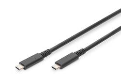 Cavo di collegamento USB 4.0, da Type-C a Type-C risoluzione max. 8K@30Hz, PD3.0, 40Gbits/s, 0,8m, DIGITUS