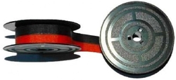 CONFEZIONE  20 NASTRI SEIKO 3 PUNTE NERO/ROSSO COMPATIBILI
