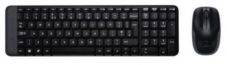 KIT TASTIERA E MOUSE WIRELESS MK220 LOGITECH
