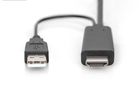 DIGITUS Cavo adattatore da 4K HDMI - da HDMI a DisplayPort mt 2