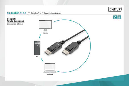 CAVO USB 3.1 (GEN 2) TIPO C - USB B DIGITUS MT 1,80