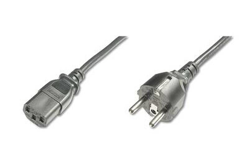 CAVO ALIMENTAZIONE 10/16 AMPERE 250 V-VDE SPINA DRITTA PRESA IEC DRITTA MT.1.20
