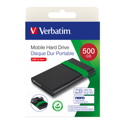 HARD DISK PORTATILE RICONDIZIONATO USB3.2 GEN 1 500GB