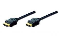 CAVO DI COLLEGAMENTO HDMI 4K 3D CON ETHERNET CONNETTORI DORATI MT. 1 TRIPLA SCHERMATURA