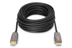 DIGITUS Cavo in fibra ottica ibrido HDMI¨ AOC, UHD 8K, 15 m