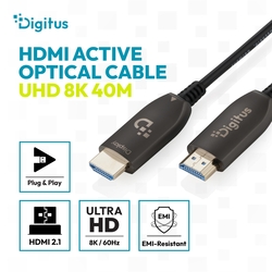 Cavo ibrido in fibra ottica HDMI AOC, UHD 8K, 40 mt