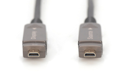 DIGITUS Cavo in fibra ottica ibrido 4K - HDMI® AOC connettore rimovibile mt 30