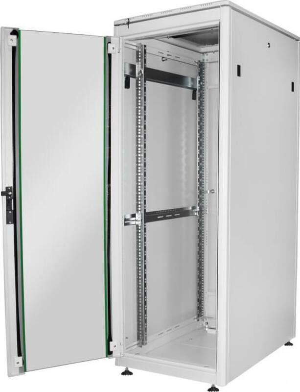 ARMADIO 32 UNITA' LINEA PROFESSIONALE (A)1580 X (L)600 X (P)800 MM. COLORE GRIGIO CHIARO