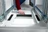 ARMADIO 42 UNITA' LINEA PROFESSIONALE (A)2020 X (L)800 X (P)800 MM. COLORE NERO RAL 9005