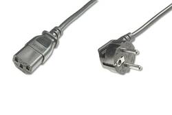 CAVO ALIMENTAZIONE SCHUKO 90° -C13 MT 1,80