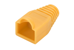 DIGITUS Calotta di protezione connettore per spina RJ45 giallo