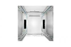 ARMADIO 32 UNITA' LINEA PROFESSIONALE (A)1580 X (L)800 X (P)800 MM. COLORE GRIGIO CHIARO