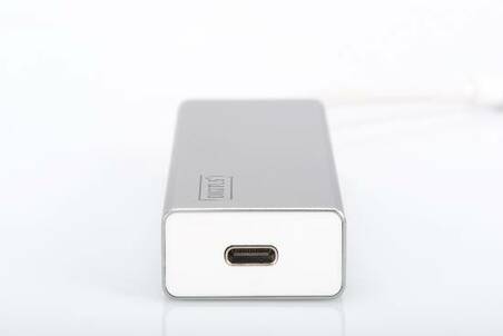 HUB USB 3.0 CON 3 PORTE USB 3.0 TIPO A E 1 PORTA TIPO C, CONNETTORE MASCHIO TIPO C