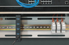 ARMADIO 32 UNITA' LINEA PROFESSIONALE (A)1580 X (L)600 X (P)800 MM. COLORE GRIGIO CHIARO