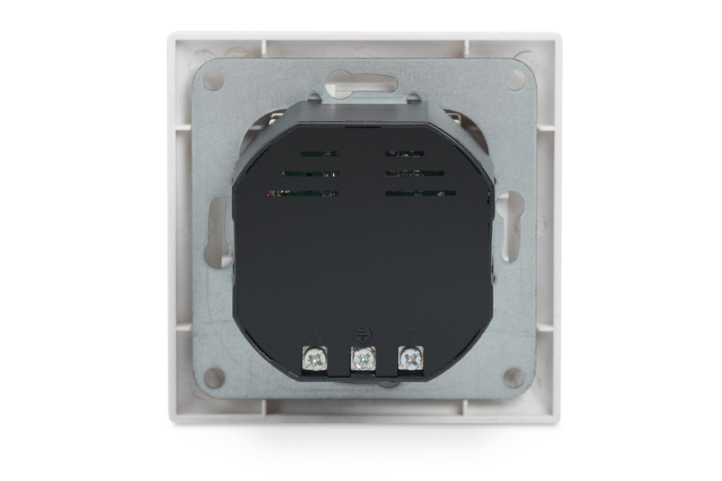 PRESA A MURO SCHUKO CON 2 PRESE USB 5 VOLT 2,1A