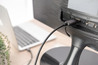 ADATTATORE USB-C - HDMI 1,8 M 4K/30HZ, NERO, ALLOGGIAMENTO IN METALLO
