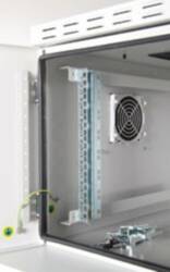 ARMADIO RACK 19" PER RETI DA ESTERNO PROTEZIONE IP55 16 UNITA' 600x450x891 MM (LxPxA)