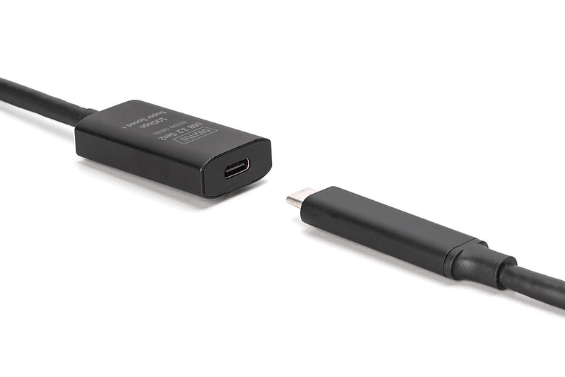 DIGITUS Cavo di prolunga attivo USB 3.2 Gen2 10G, USB-C - USB-C, 5 m