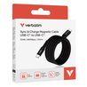 Verbatim Cavo Magnetico Sync Charge USB-C to USB-C 100W  120 cm_Nero