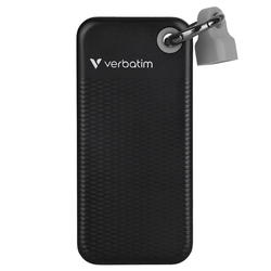 Verbatim Pocket SSD USB 3.2 Gen 2 1TB Nero/Grigio