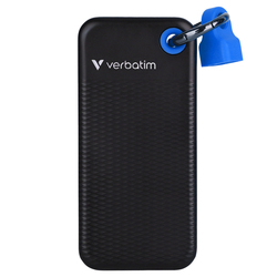 Verbatim Pocket SSD USB 3.2 Gen 2 1TB Nero/Blu