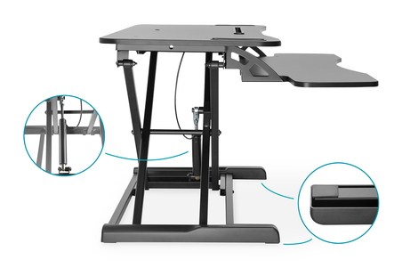 SUPPORTO DA SCRIVANIA ERGONOMICO DIGITUS