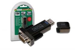 ADATTATORE DA PC USB 2.0  A PORTA SERIALE RS232 9 PIN MASCHIO