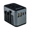 Adattatore da viaggio Verbatim UTA-03 PD30W / QC / 2xUSB / 2xType-C