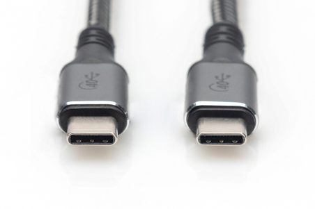 DIGITUS Cavo di collegamento USB 4.0 tipo C MT 1