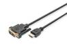 DIGITUS CAVO HDMI - DVI(18+1) MT 2