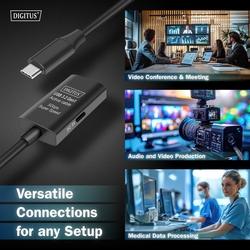 Active USB 3.2 Gen1 5G extension cable, USB-C - USB-C, 5m