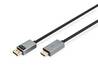 DIGITUS Cavo adattatore DisplayPort 4K, DP - HDMI tipo A mt 3