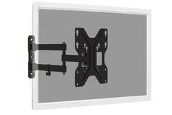 SUPPORTO A PARETE A DUE SNODI PER SCHERMI LED/LCD