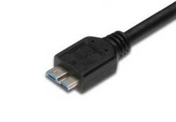 CAVO USB 3.0 CONNETTORI USB A - MICRO USB B - LUNGHEZZA MT. 0,25
