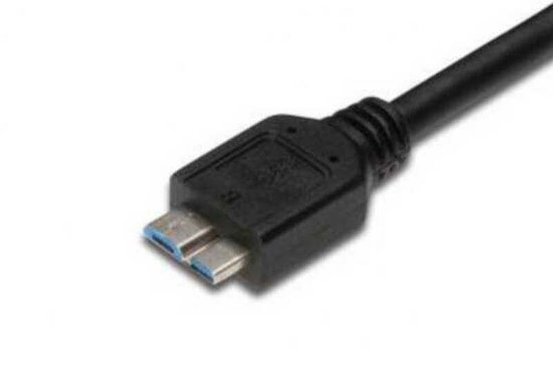 CAVO USB 3.0 CONNETTORI USB A - MICRO USB B - LUNGHEZZA MT. 0,25