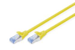 CAVO RETE CAT 5E SCHERMATO SF/UTP COLORE GIALLO MT 1 DIGITUS