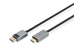 DIGITUS Cavo adattatore DisplayPort 4K, DP - HDMI tipo A mt 1