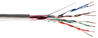 CAVO SOLIDO SCHERMATO F/UTP PER RETI CATEGORIA 5E IN RAME MATASSA MT. 305 CLASSE CPR: ECA