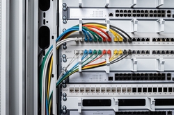 CAVO RETE CAT 6 U-UTP RAME LSZH SLIM 2 m, BLU, 10 PEZZI