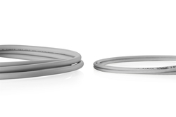 CAVO RETE CAT 6 U-UTP RAME LSZH SLIM 3 m, GRIGIO