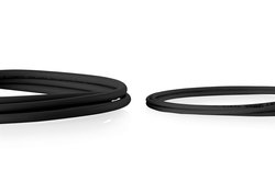 CAVO RETE CAT 6 U-UTP RAME LSZH SLIM 3 m, NERO, 10 PEZZI