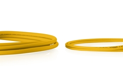 CAVO RETE CAT 6 U-UTP RAME LSZH SLIM 3 m, GIALLO