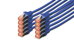 CAVO RETE CAT 6 U-UTP RAME LSZH SLIM 1.5 m, ROSSO