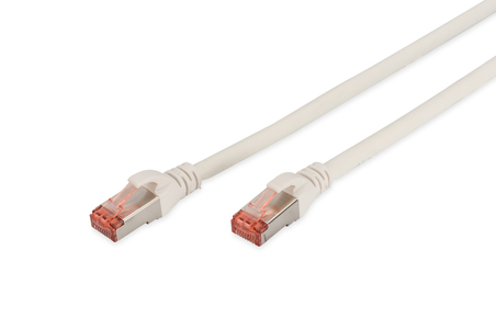 CAVO RETE S-FTP CAT.6 DOPPIA SCHERMATURA LS0H COLORE BIANCO MT. 3
