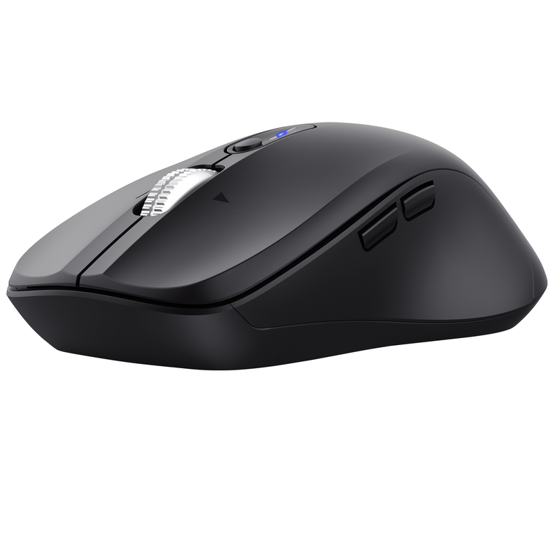 Mouse wireless multi-dispositivo  Nero Ferro -Trust