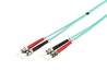 CAVO FIBRA OTTICA ST A ST MULTIMODE DUPLEX OM3 50/125 MT.1