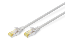 CAVO RETE S-FTP CAT.6A DOPPIA SCHERMATURA LSOH COLORE GRIGIO MT. 1,5