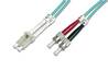 CAVO FIBRA OTTICA LC A ST MULTIMODE DUPLEX 50/125 MT.5 OM3
