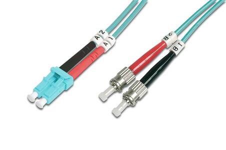 CAVO FIBRA OTTICA LC ST 10MT OM3 DIGITUS